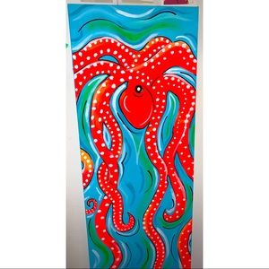 Vibrant Children’s Octopus Painting